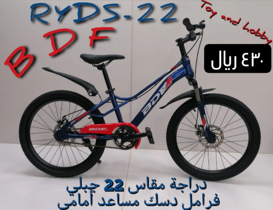 صورة دراجة BDF جبلي رياضية مقاس 22